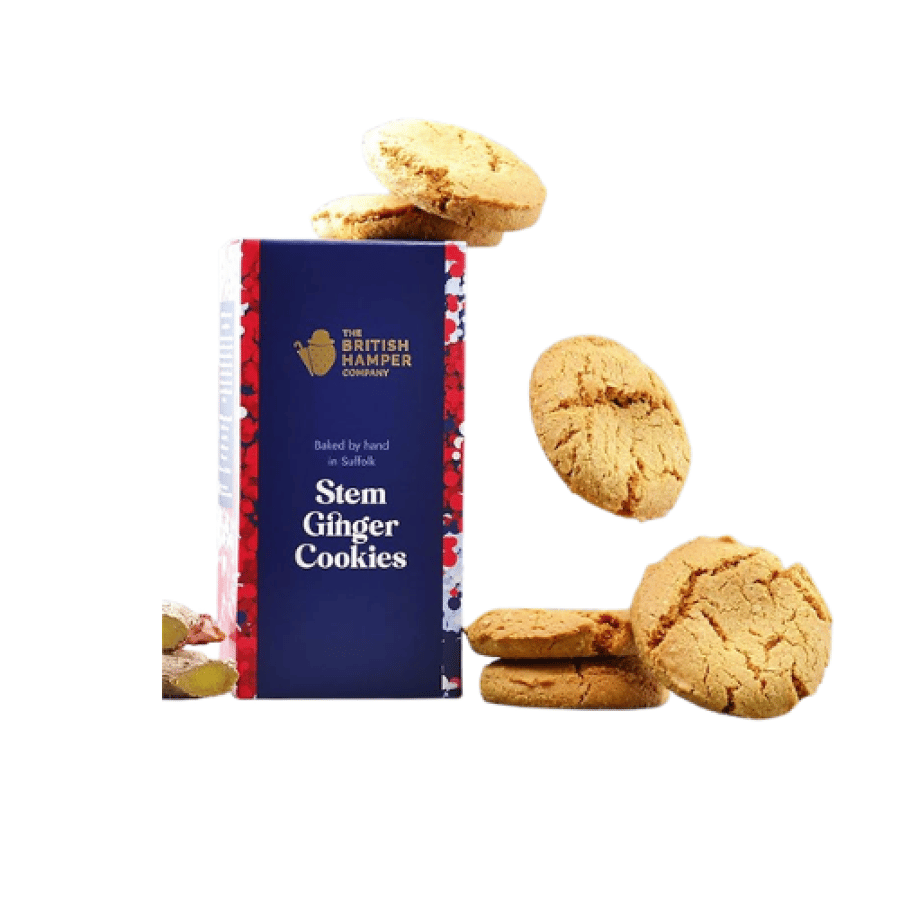 كوكيز الزنجبيل الفاخر ذا بريتيش هامبر - The British Hamper Stem Ginger Cookies