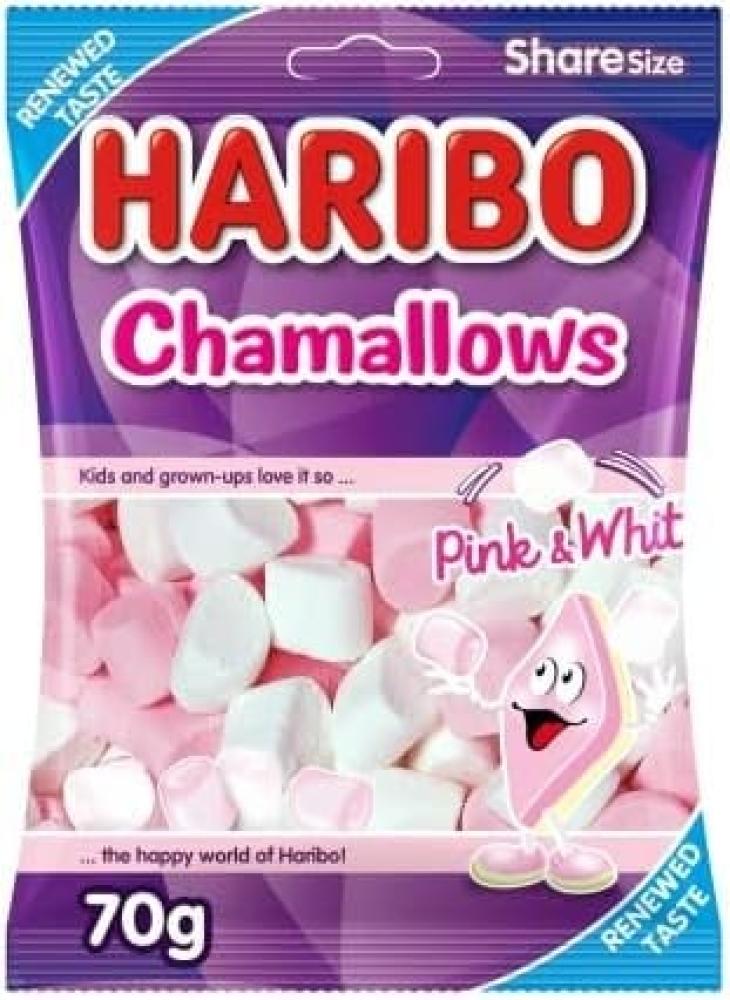 Strawberry-flavored marshmallow from Haribo 70 grams