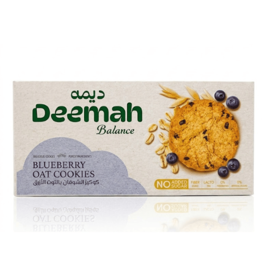 كوكيز الشوفان بالتوت الأزرق ديمه بالانس - Deemah Balance Blueberry Oat Cookies
