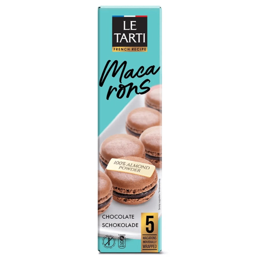 Macaron Lu Tarte Macarons with chocolate flavor 60 g