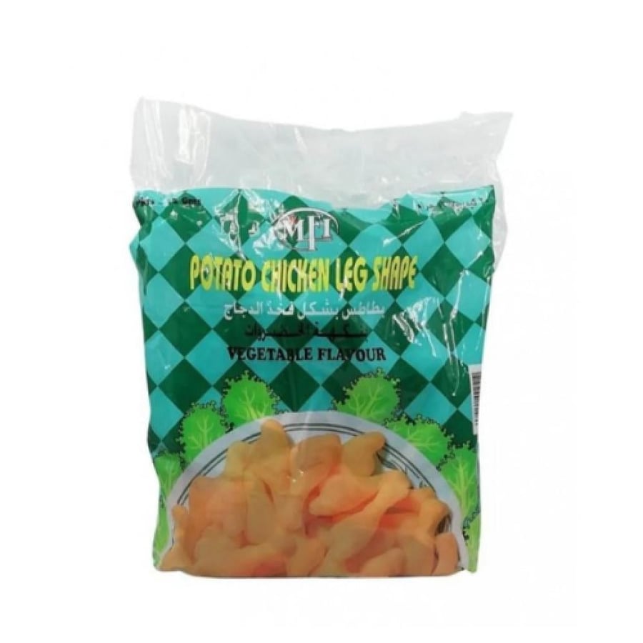 بطاطس بشكل فخذ الدجاج بنكهة الخضروات إم إف آي - 20 حبة (MFI Potato Chicken Leg Shape Vegetable Flavour - 20 Pieces)
