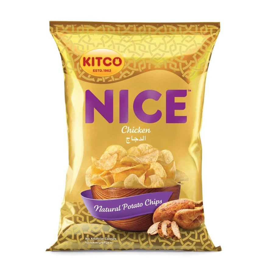 شيبس نايس نكهة  الدجاج   - NICE Chicken Chips