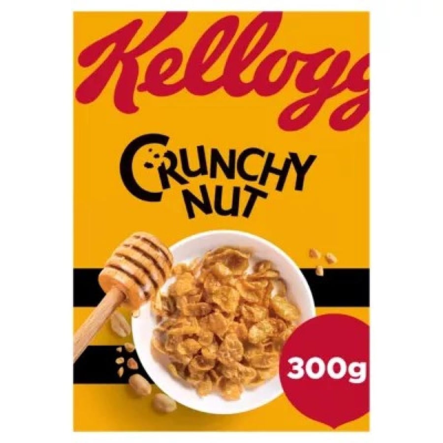 كلوقز كرانشي نت بالعسل والمكسرات - Kellogg's Crunchy Nut Cereal
