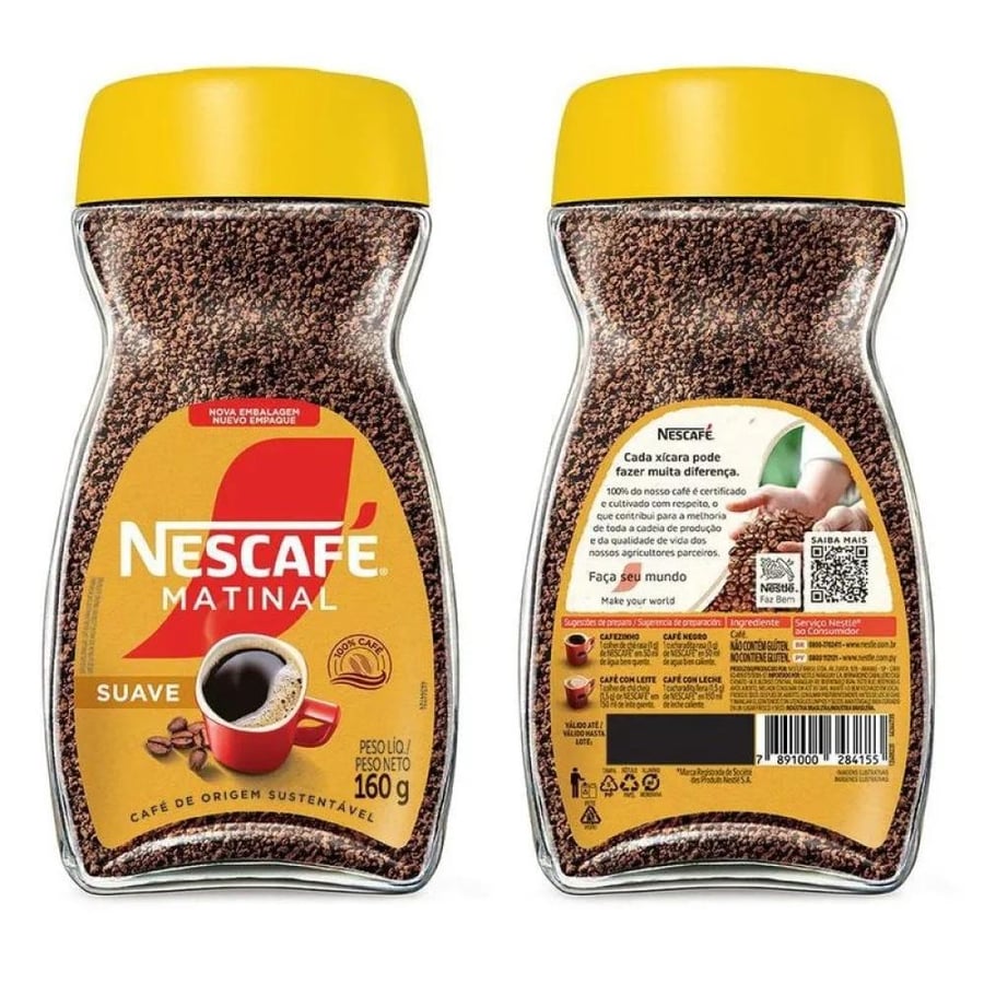 قهوة نسكافيه ماتينال سريعة التحضير - عبوة 160 جرام | Nescafé Matinal