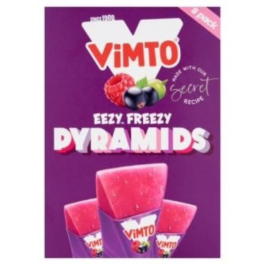 Faymto Easy Freezy Pyramids 8 × 62 ml British