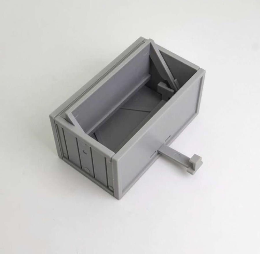Gray garagekey holder