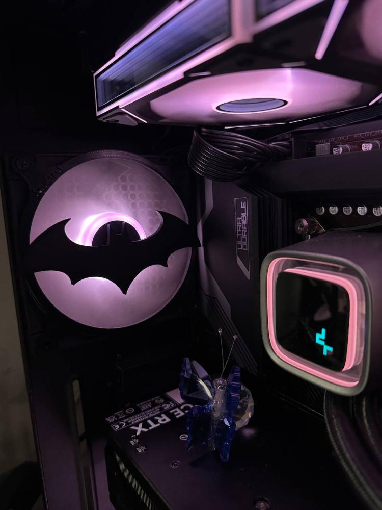 غطاء مروحة للPC شعار باتمان