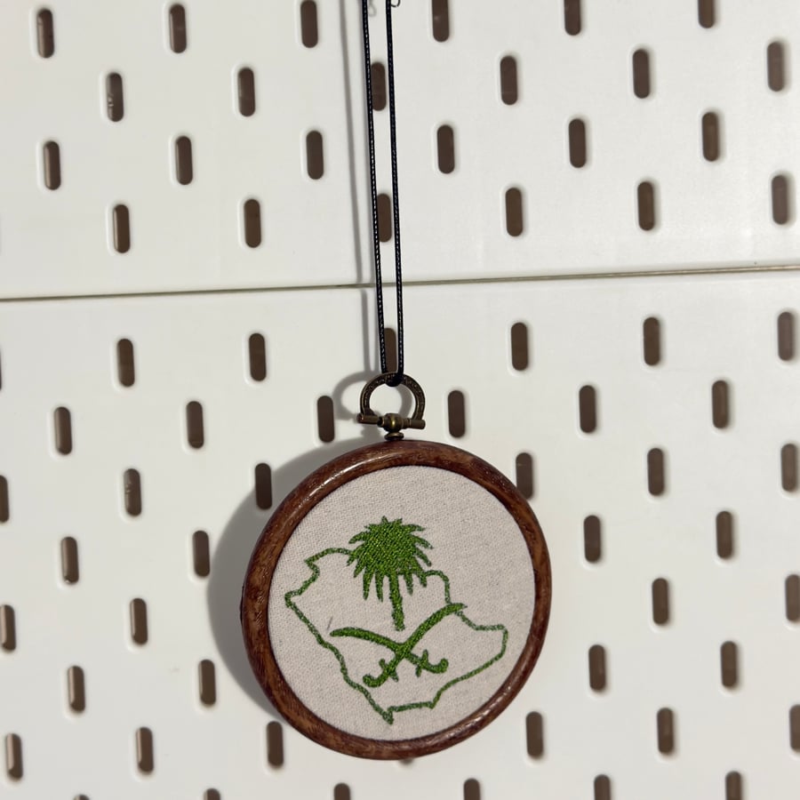 ميدالية خريطة السعودية