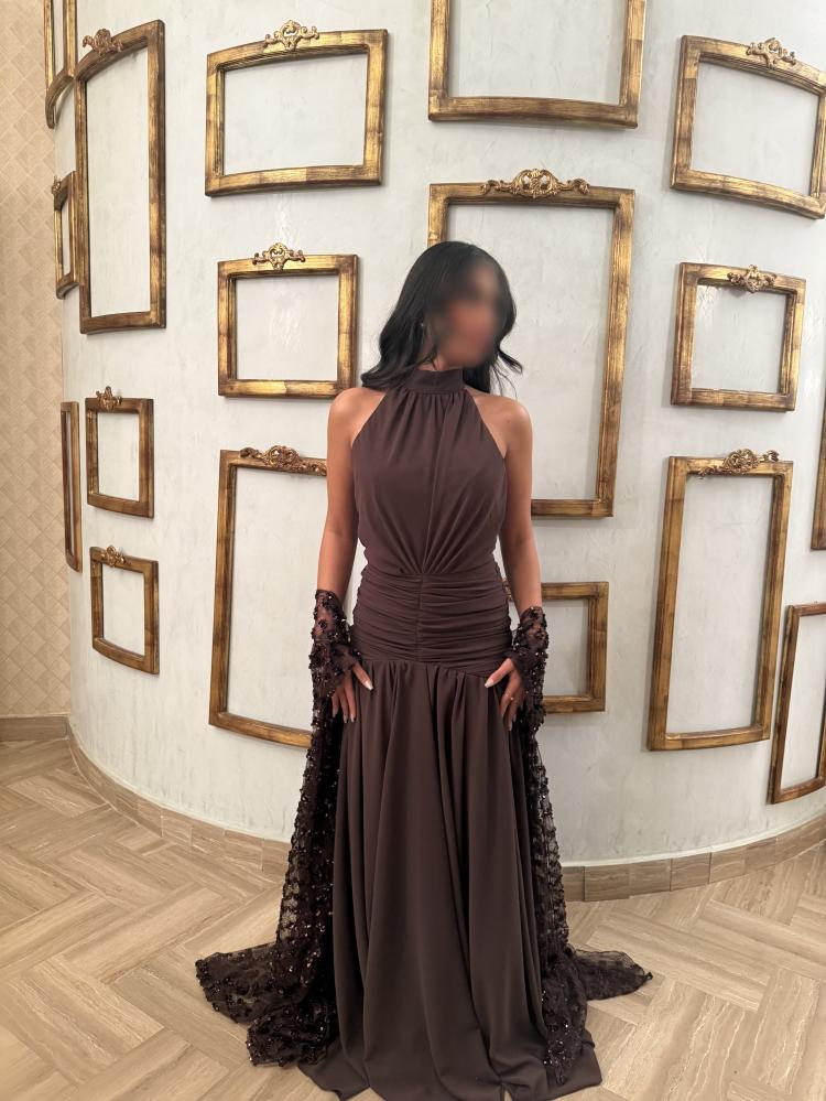 Chocolate drape