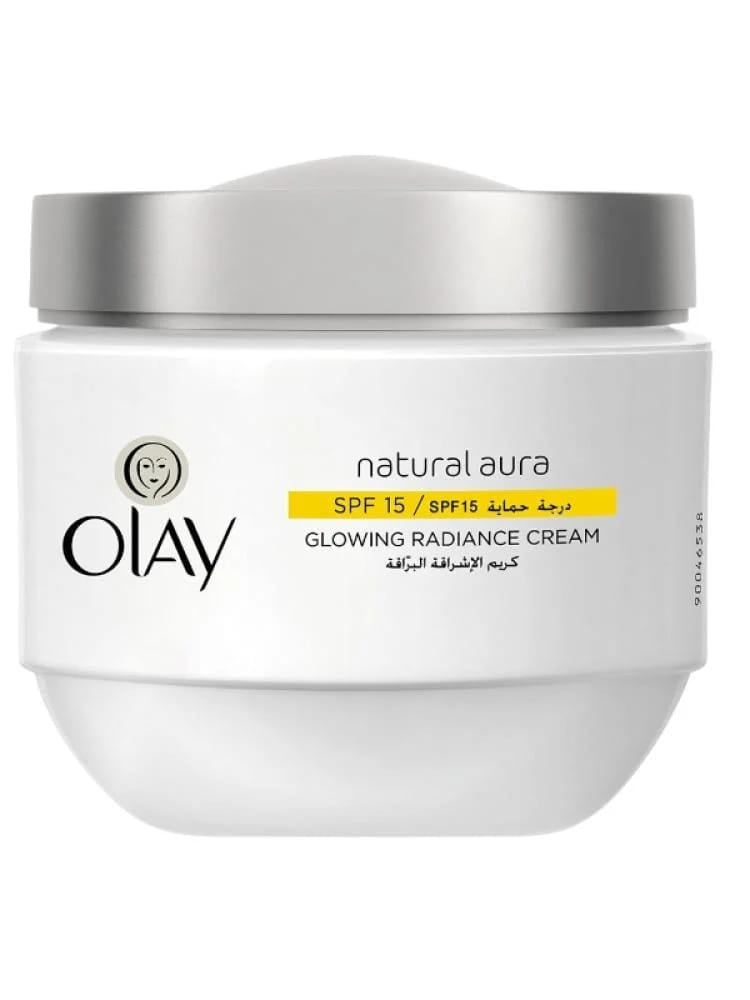The Radiant Glow Cream with natural aura extract of berries from Olay - 100 grams