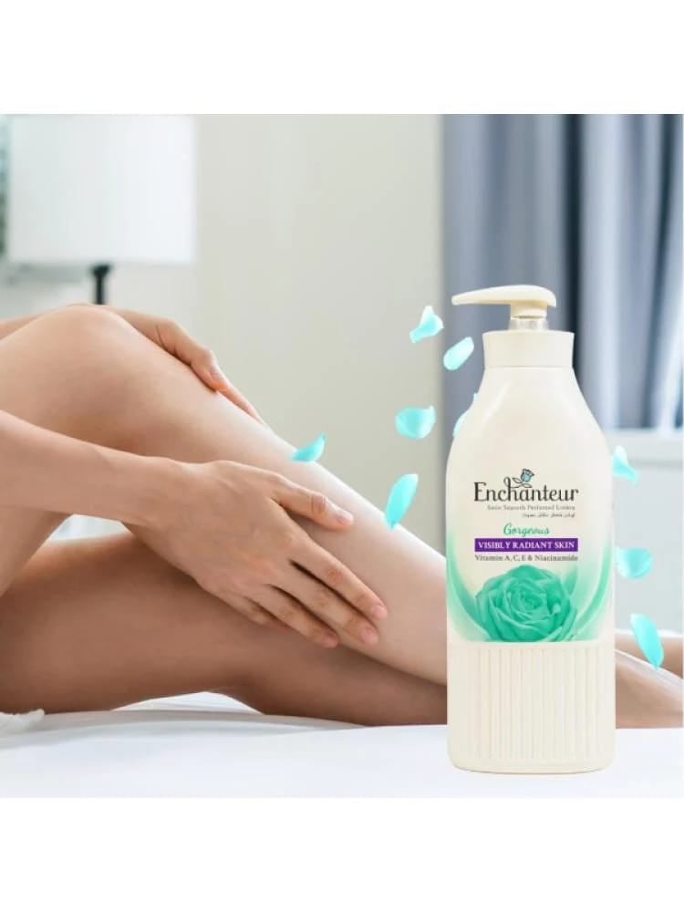 لوشن معطرساتان سموث جورجيوس لتنعم واشراقة البشرة من انشانتور500مل