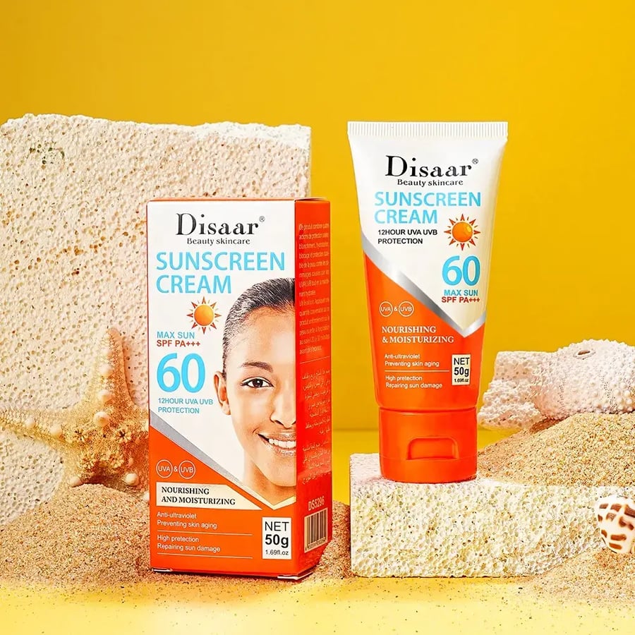واقي شمس ديسار للوجه والجسم SPF 60 PA بحجم 50 جم