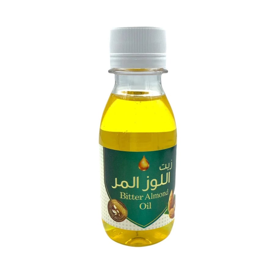 زيت اللوز المر من وادي النحل للعناية بالبشرة والشعر – 125 مل