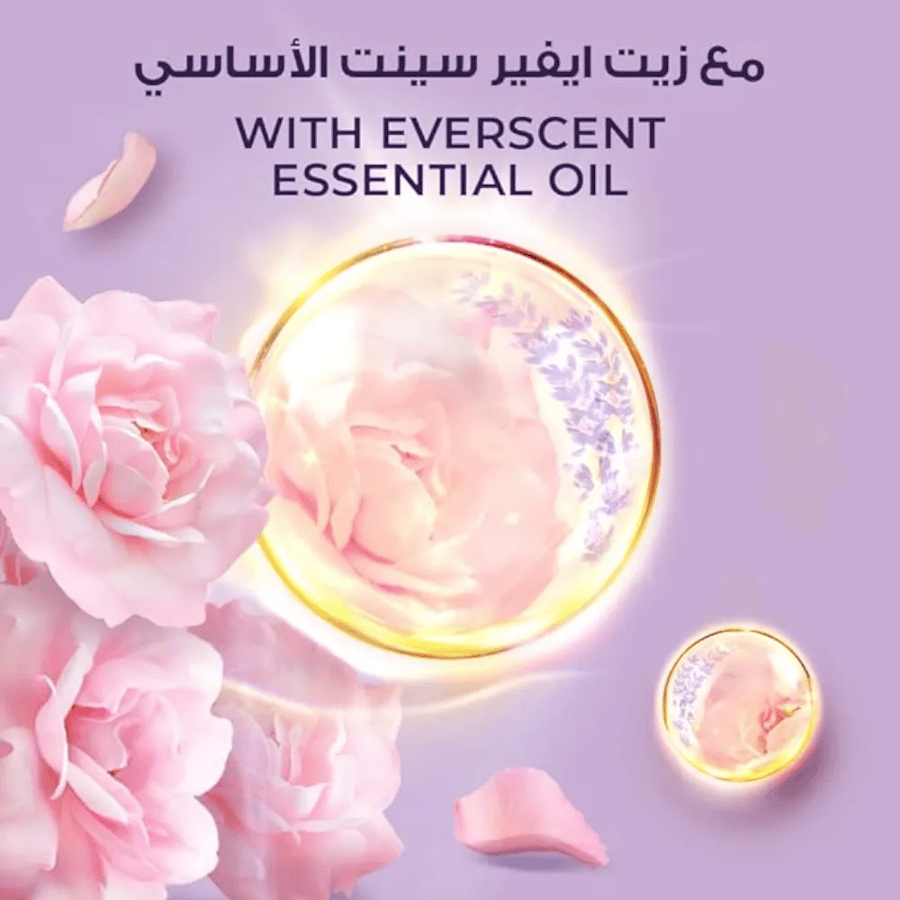 لوكس - غسول مرطب للجسم بالورد الناعم ، 700 مل