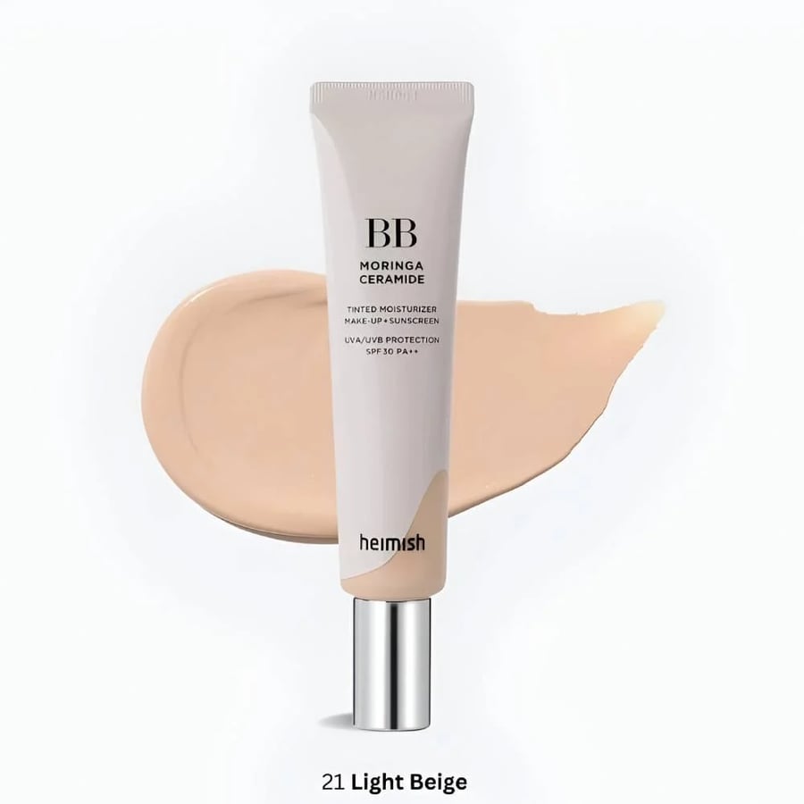 هيميش بي بي كريم سيراميد المورينجا SPF 30 بيج فاتح