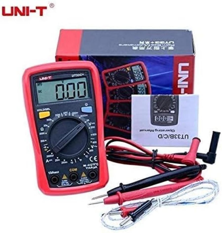 UT33C الحجم الرقمي المتعدد بالم الجيل الجديد