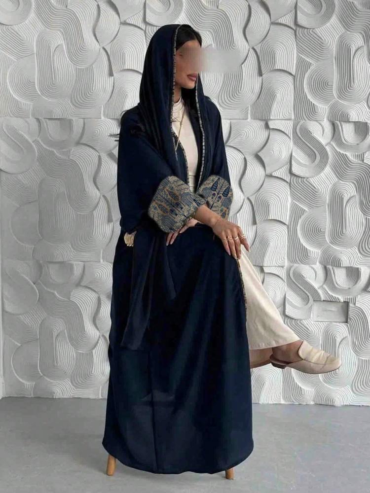 كارديجان طويل + وشاح