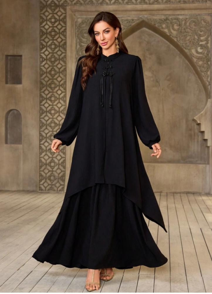 عباءة نسائية فاخرة طويلة