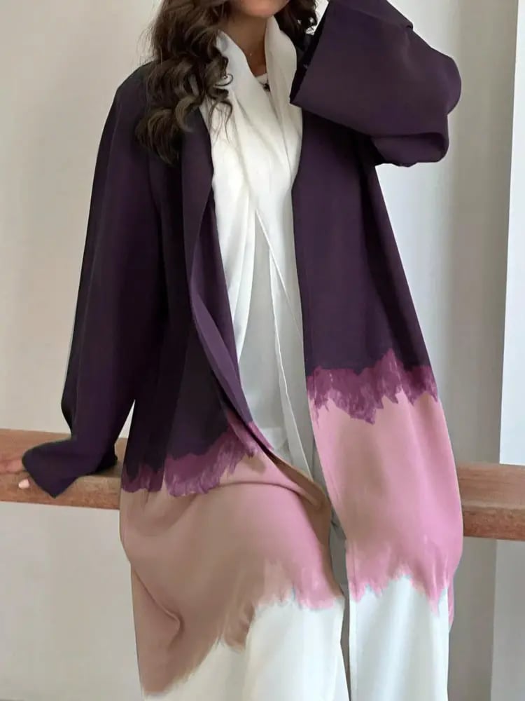 عباية نسائية طويلة