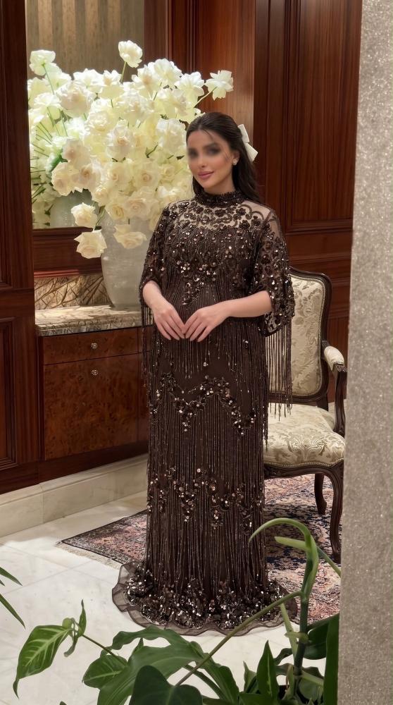 فساتين سهره للحوامل فخمة وراقية