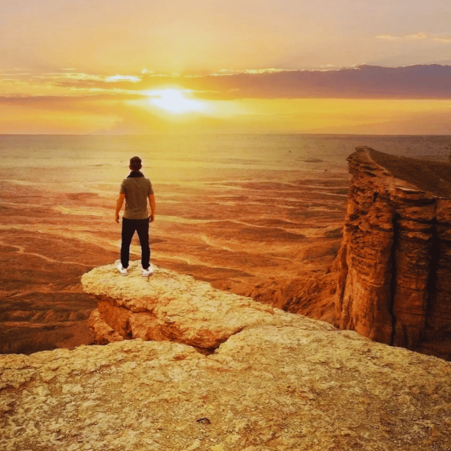 Edge of the World (Sunset) with the Picnic