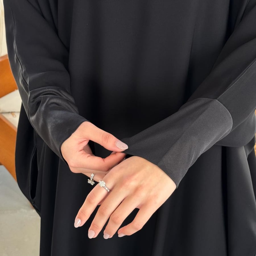 عباية بطرحة متصل