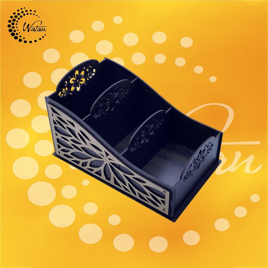 منظم خشبي مزخرف (24)