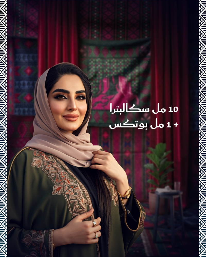 سكلبترا 10 مل +بوتكس اليرجان 3 مناطق