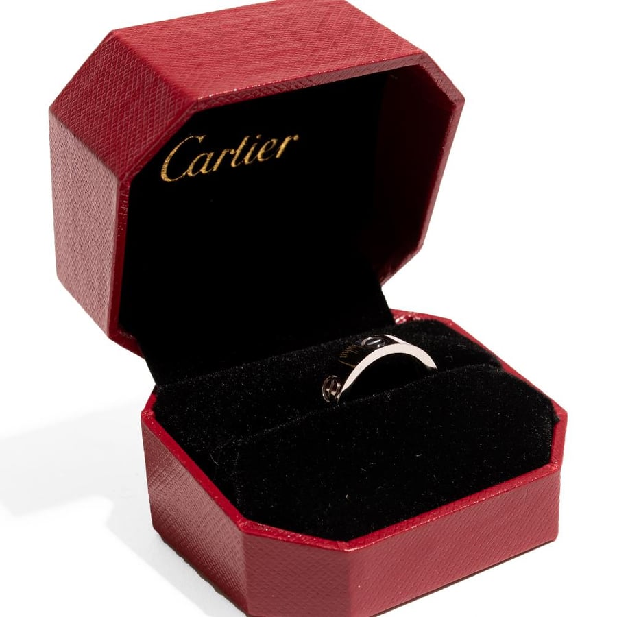 Silver ring plated