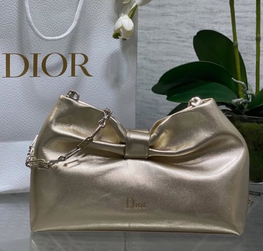 شنطة ديور كلاتش و سلسلة Dior Clutch