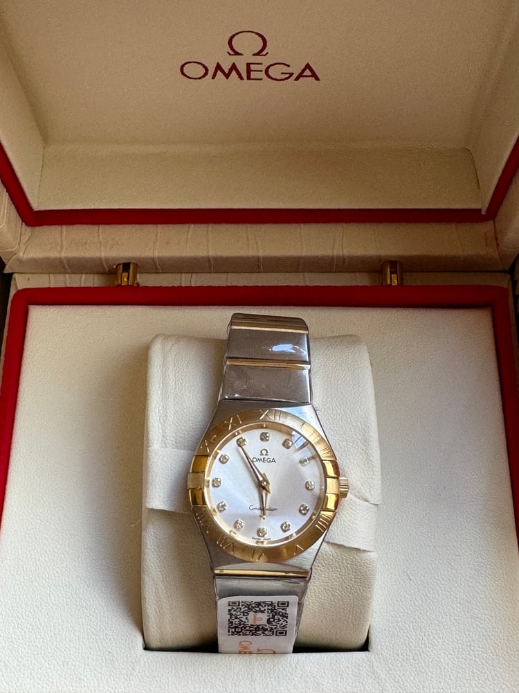 Omega watch size 27