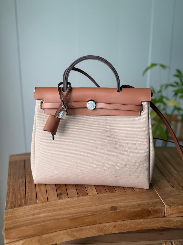 شنطة هيرميس هير باق مقاس 31 سم | Hermès Herbag Bag 31 cm