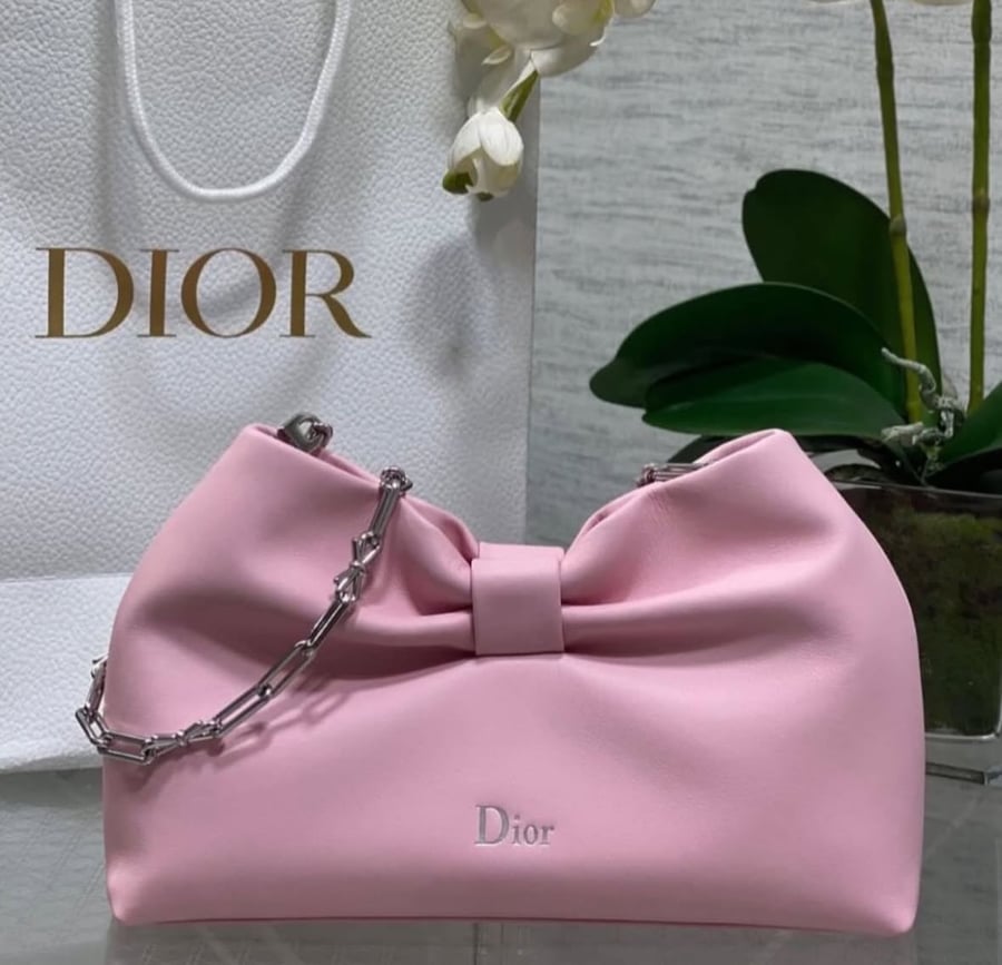 شنطة ديور كلاتش و سلسلة Dior Clutch