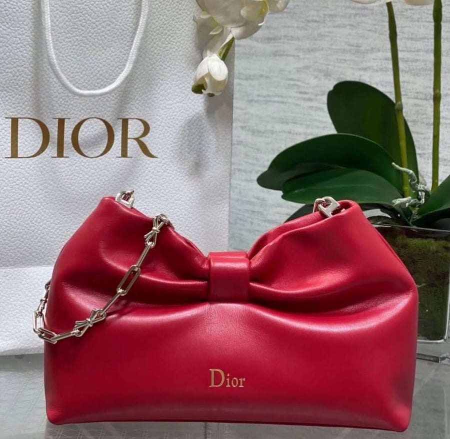 شنطة ديور كلاتش و سلسلة Dior Clutch
