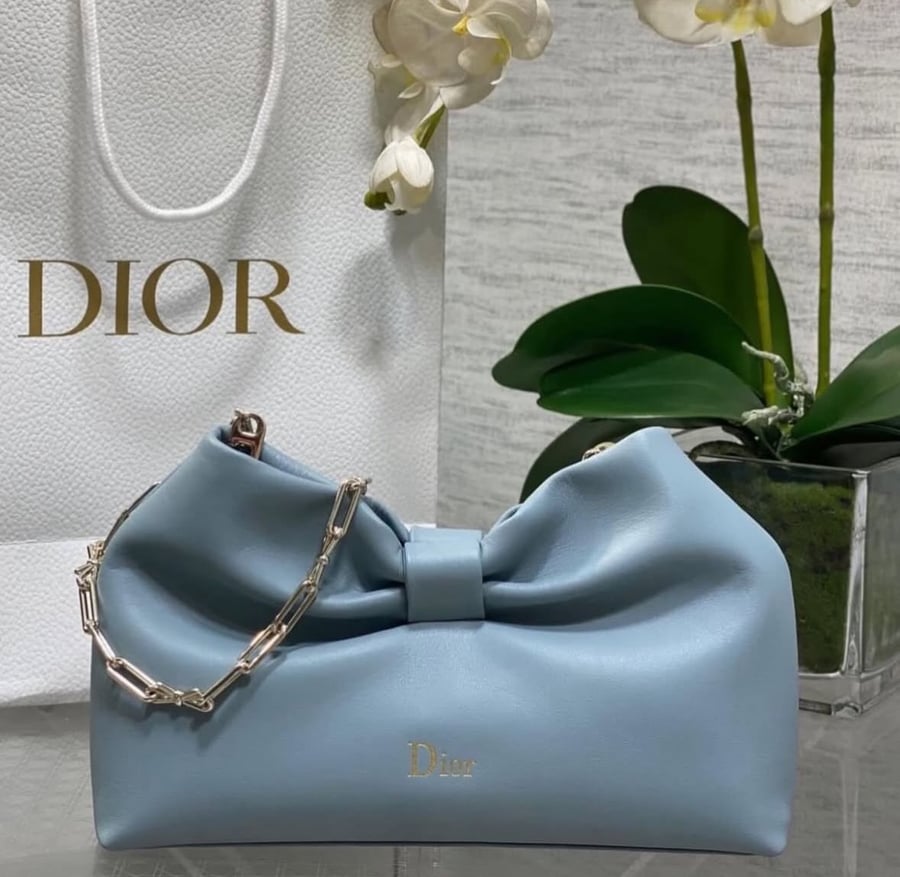 شنطة ديور كلاتش و سلسلة Dior Clutch