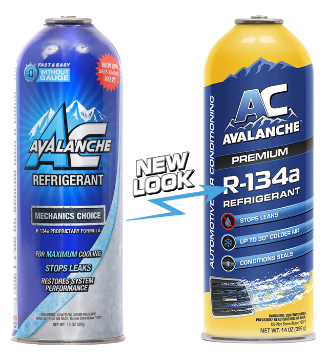 AC Avalanche | Freon gas without compressor R-134a