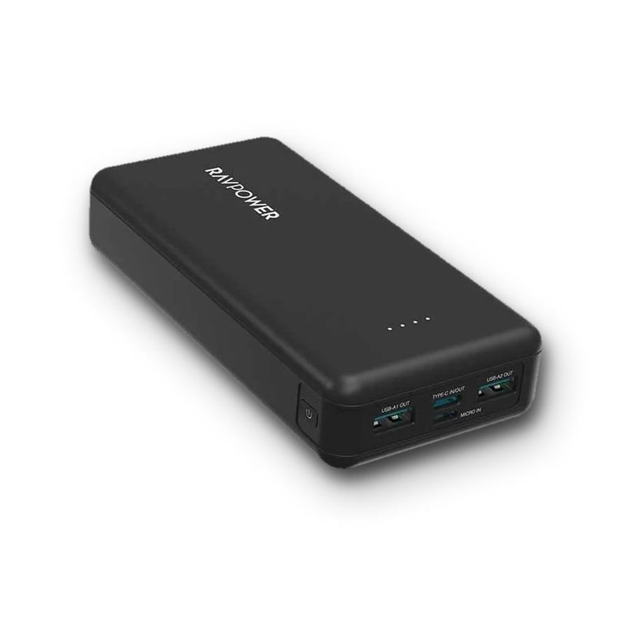 راف باور | باوربانك 20000 مللي أمبير 15 واط أربعة منافذ - PD Pioneer