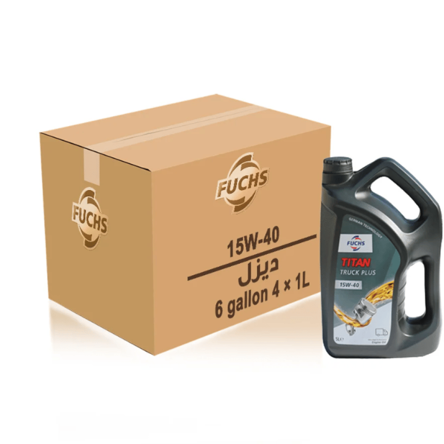 Fox engine oil 15W40 diesel 6 gallon 4 liter