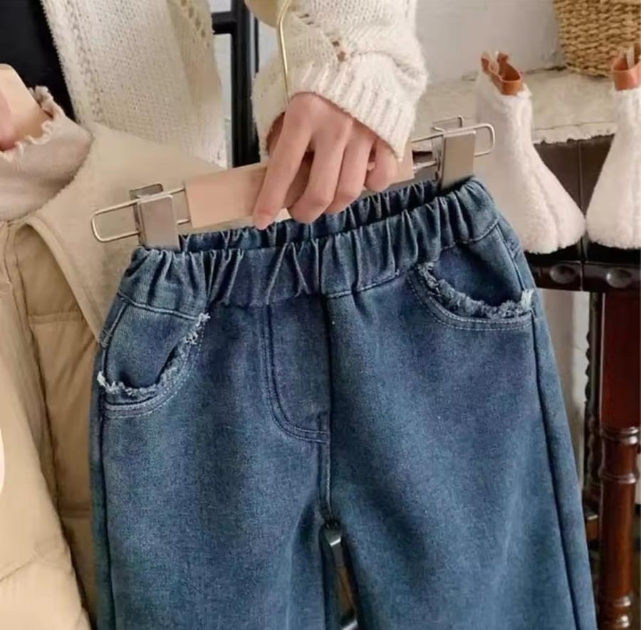 جينز بناتي للربيع