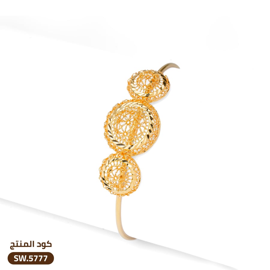 سوار أطفال ذهب عيار 21 (SW.5777)
