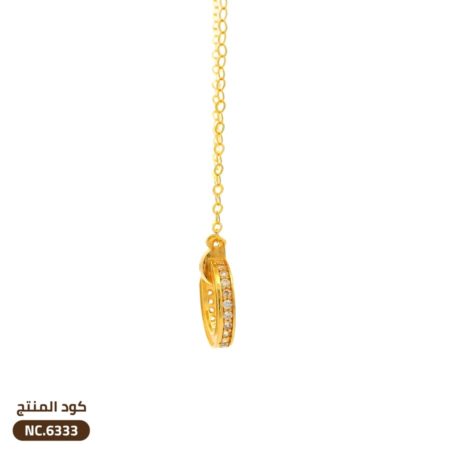 قلادة كارتييه مسمار ذهب عيار 21 (NC.6333)
