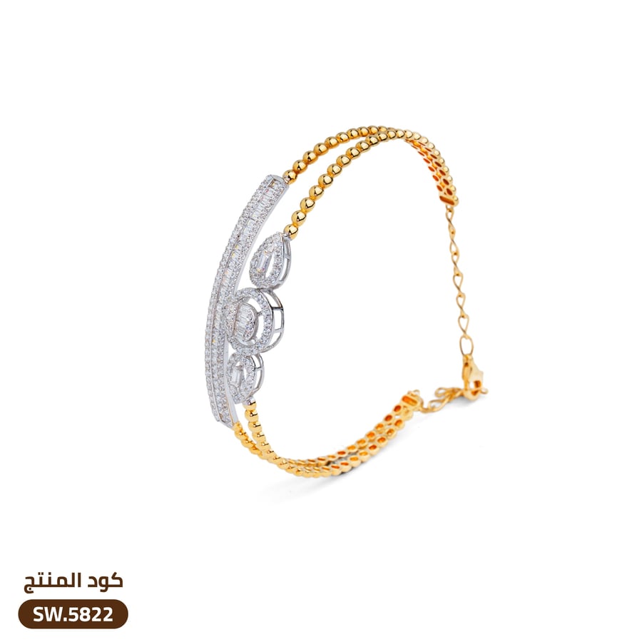 أسوارة  ذهب عيار 18 (SW.5822)