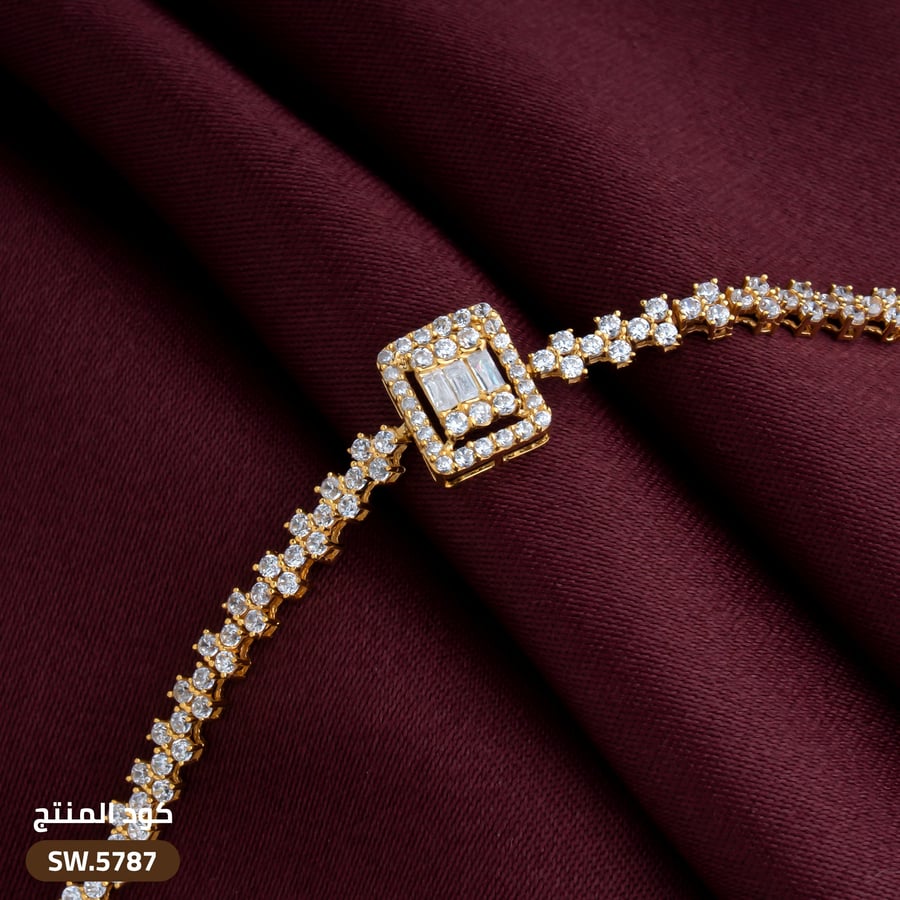 أسوارة ذهب عيار 18 (SW.5787)