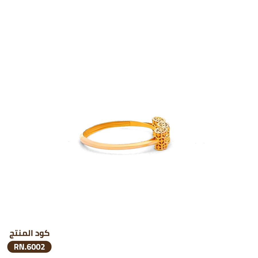 خاتم شبكي ذهب عيار 21 (RN.6002)