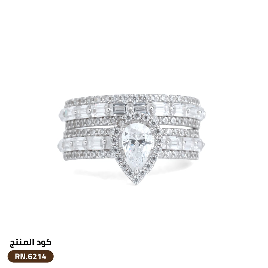 خاتم  ذهب عيار 18 (RN18-6214)