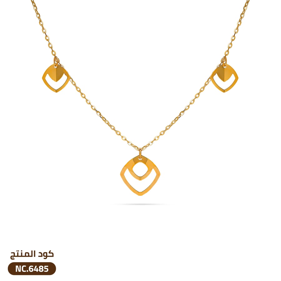 قلاده ذهب عيار 18(NC.6485)