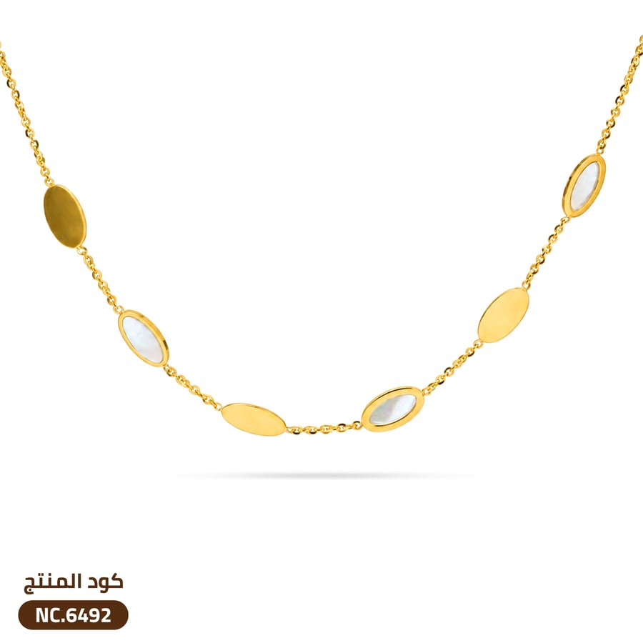قلاده ذهب عيار 18 (NC.6492)