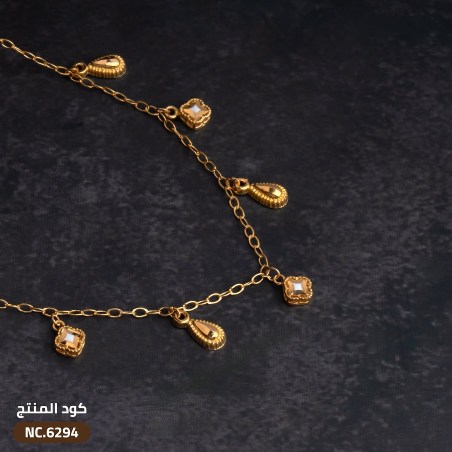 قلاده ذهب عيار 21 (NC.6294)