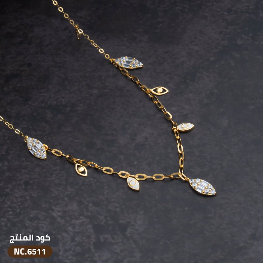 قلاده ذهب عيار 18 (NC.6511)