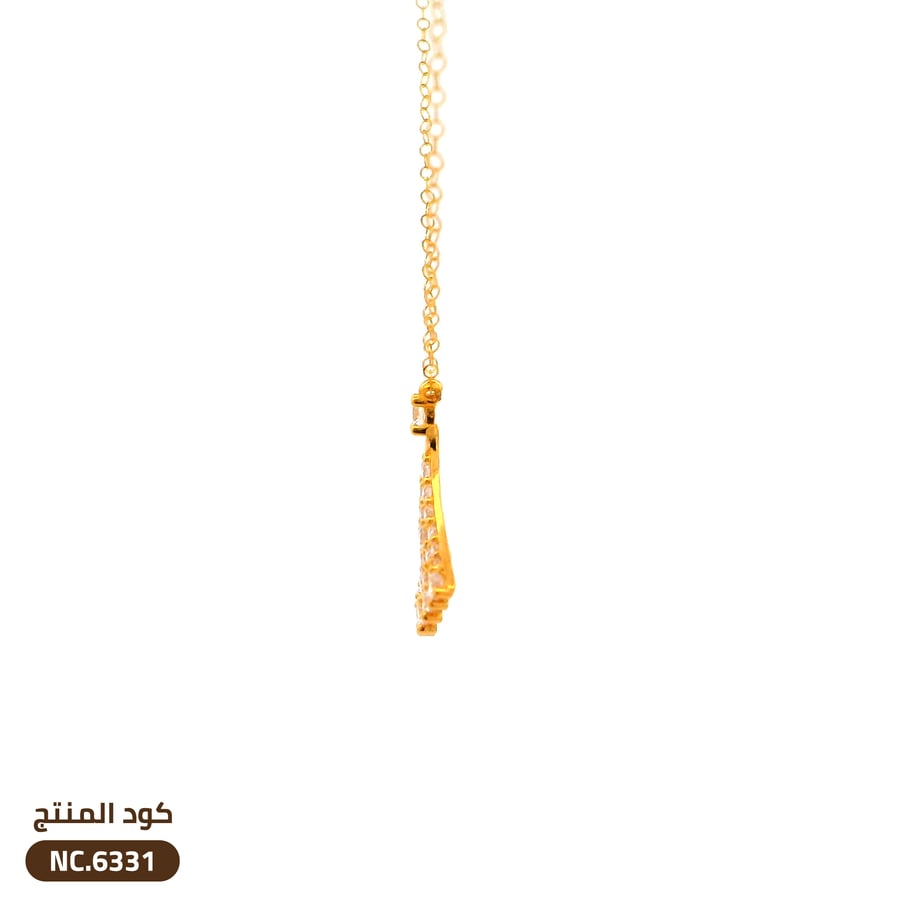 قلادة بولغاري ذهب عيار 21 (NC.6331)